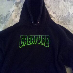 Creature skateboarding hoodie